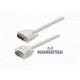 Cable DVI-I dual (24 pines+5) a VGA (HD15) hembra de 3.0 m